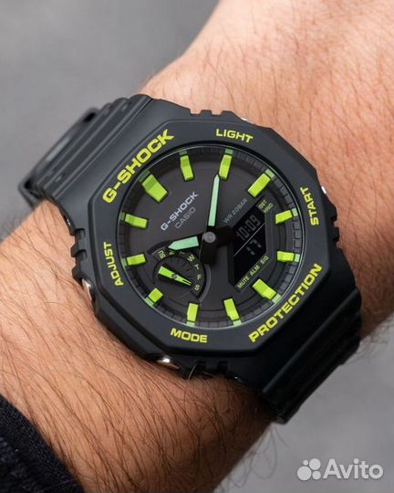 Часы Casio G- shock GA-2100-1A3ER wasabi