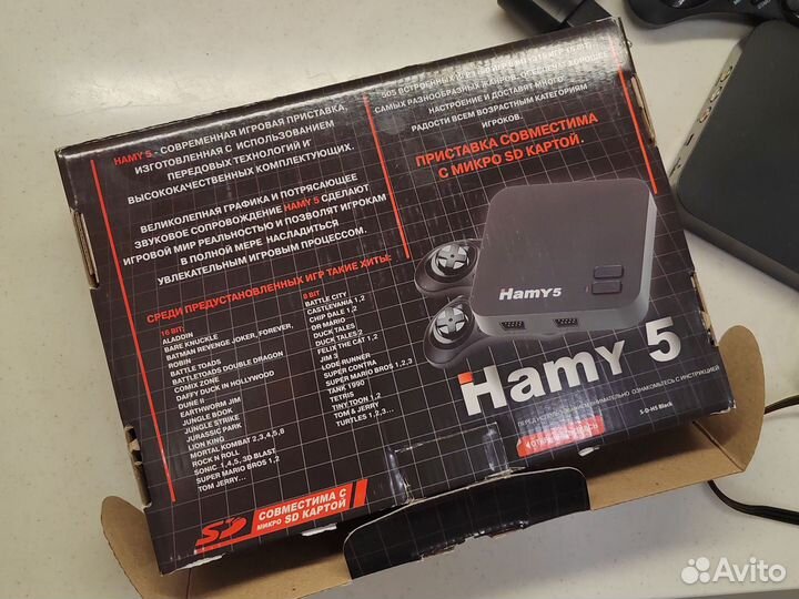 Игровая Приставка Hamy 5 (Sega+Dendy)