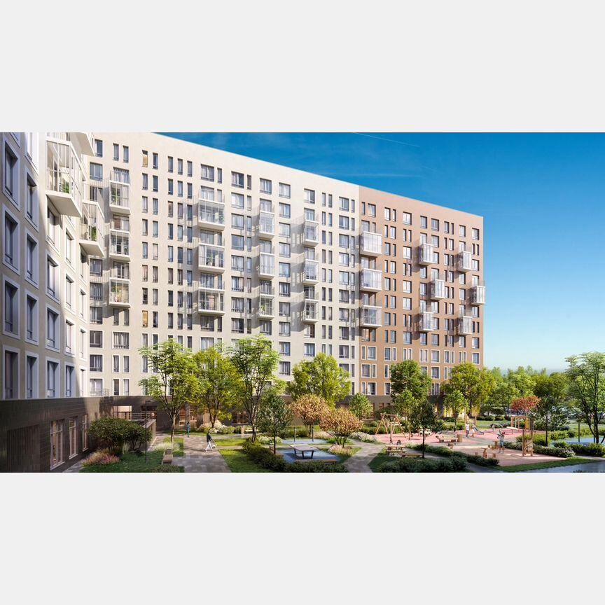 1-к. квартира, 37,6 м², 4/12 эт.