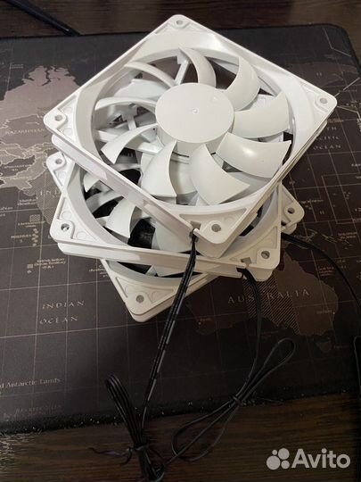 Кулера для корпуса 120mm Montech белые