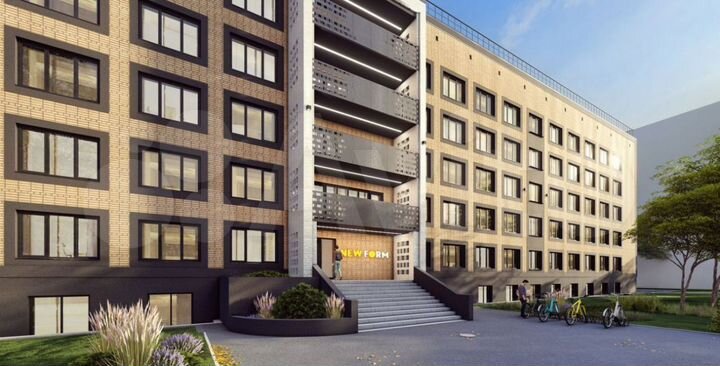 1-к. квартира, 15,9 м², 5/5 эт.