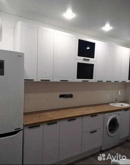 Кухонный гарнитур белый модульный новый