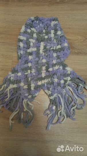 Шарфы,снуды из ализе пуффи