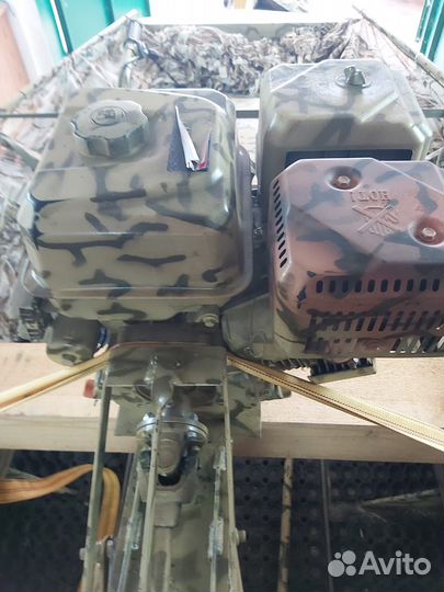 Мотор лодочный болотоход