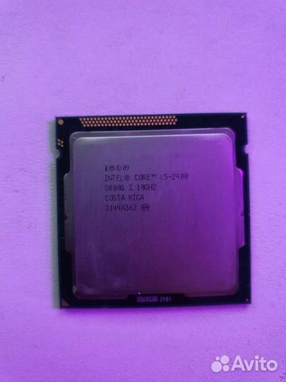 Intel core i5-2400 процессор
