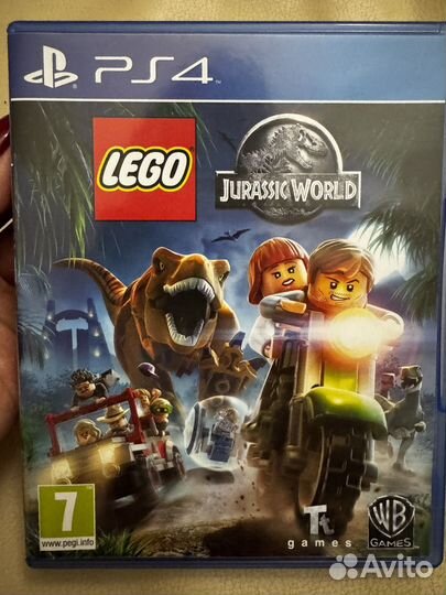 Диск на PS 4 Lego Парк юрского периода