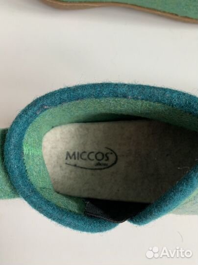 Тапки домашние Miccos shoes шерсть