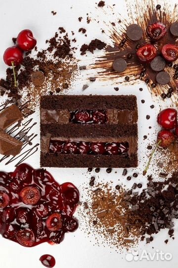 Торт вишня В шоколаде Диаметр 26