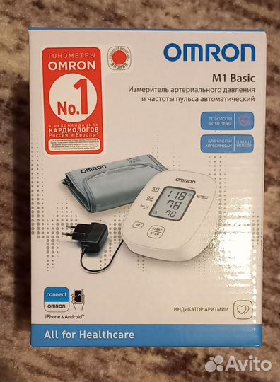 Тонометр omron M1 Basic