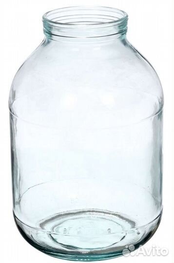 Стеклянная банка 3л, (ско) обкат