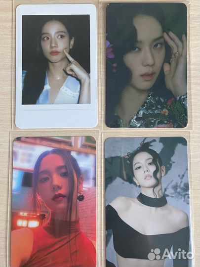Оффициальные карты - jisoo blackpink