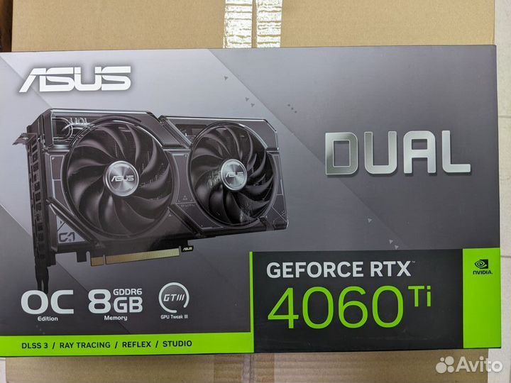 Asus GeForce RTX 4060 Ti Dual OC 8GB новая