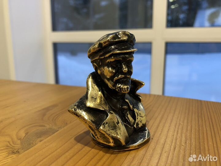 Бюст В.И Ленин бронза#2