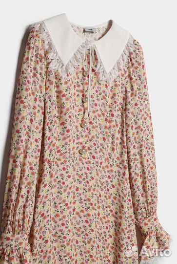 Платье Lime с воротником новое