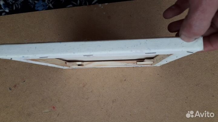 Две картины маслом Анютины глазки Маки