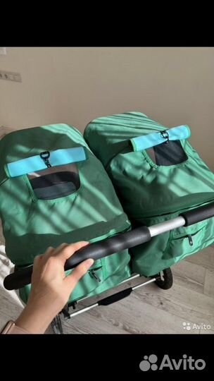 Коляска для двойни bumbleride indie twin