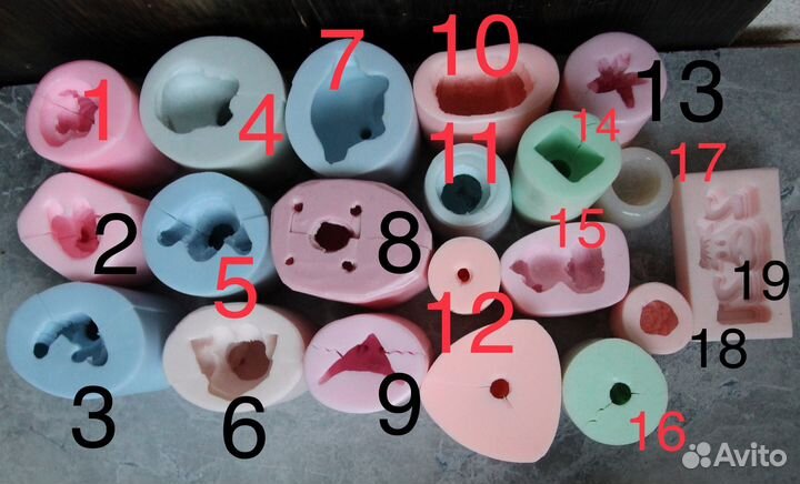 Формы для мыла