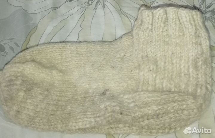 Носки натуральные шерстяные из овечьей шерсти