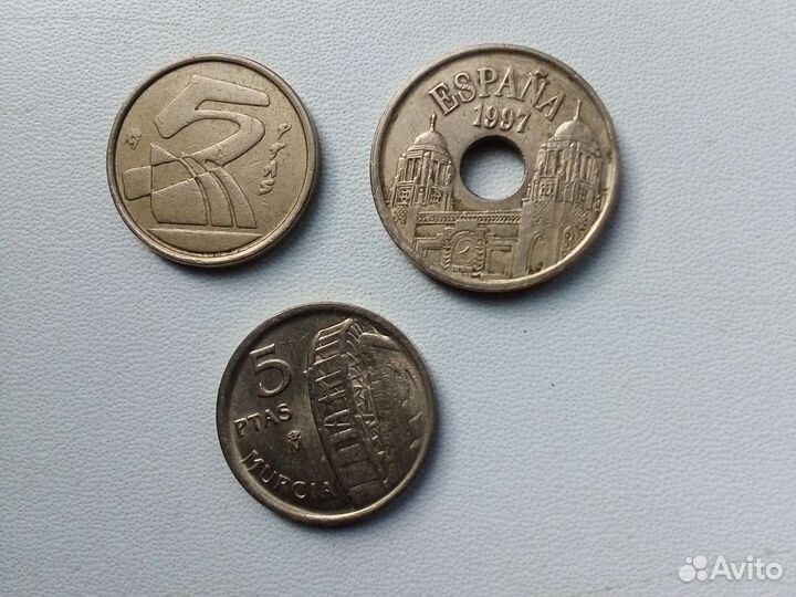 Монеты Испании