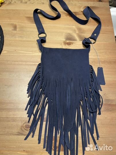 Сумка замшевая новая