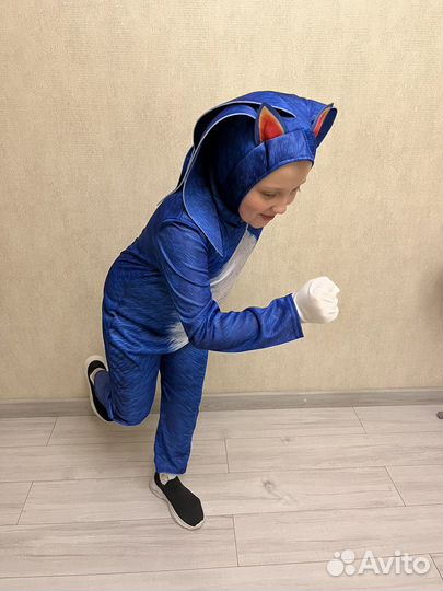 Карнавальный костюм для мальчика Соник