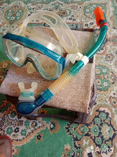 Маска и трубка для подводного плавания СССР