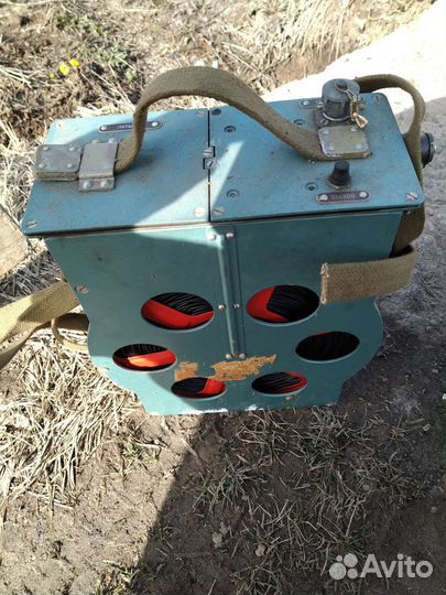 Катушка армейская связистов с кабелем Ж 64.857.001