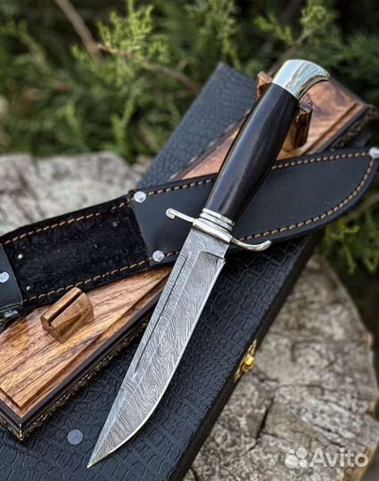 Нож финка нквд дамаск