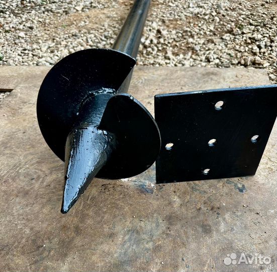 Винтовые сваи 89х2500 мм для фундамента