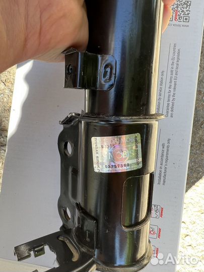 Стойка амортизатора hyundai accent