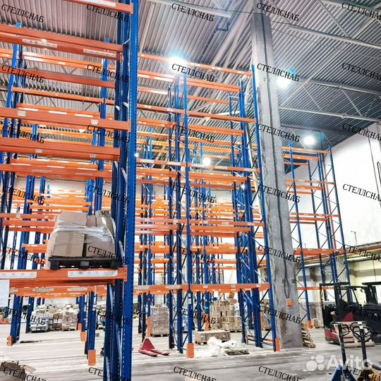 Паллетные стеллажи складские Траяна б/у лот 1728