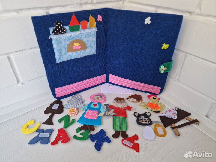 Тактильная книжка Курочка Ряба