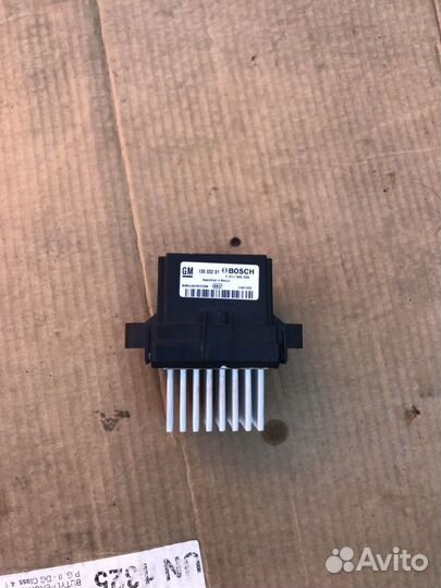 Реастат печки на опель Мокка