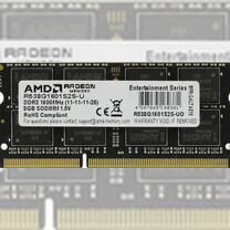 Модуль памяти SO-dimm 8GB DDR3 PC3-12800S AMD Ra