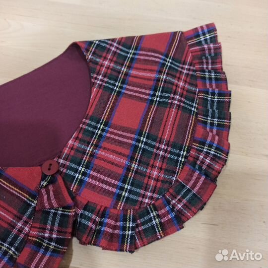 Съемный воротничок для платья новый