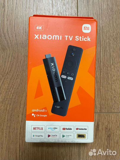 Тв-адаптер Xiaomi Mi TV Stick 4K HDR, черный