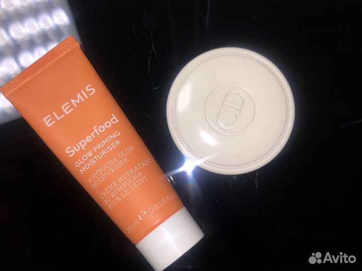 Dior crème abricot, elemis superfood glow