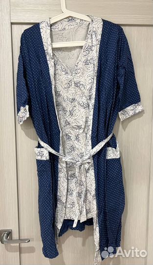 Халат и сорочка для беременных 46