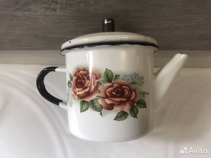 Эмалированная посуда СССР