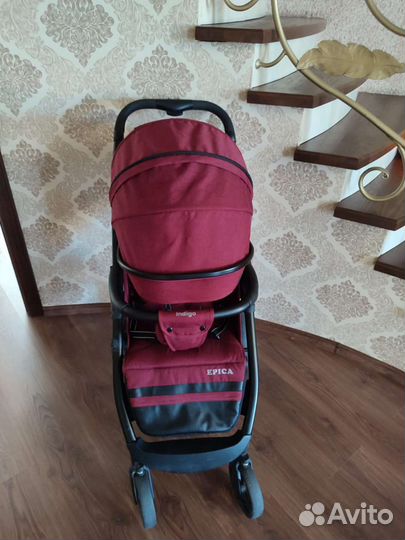 Прогулочная коляска indigo epica lux