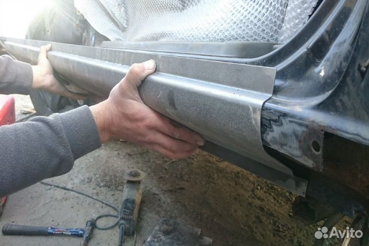 Пороги ремонтные Peugeot 206 1 и другие