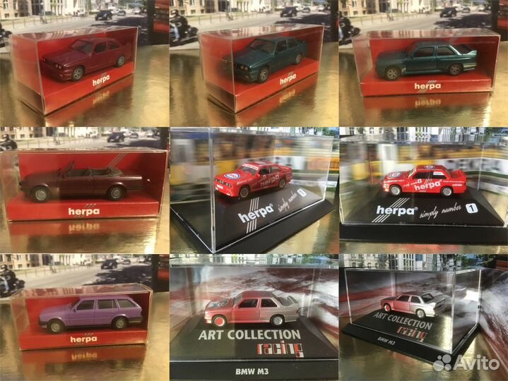 BMW лучшие модели Herpa Wiking etc 1:87
