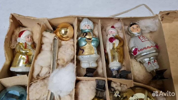 Елочные игрушки СССР