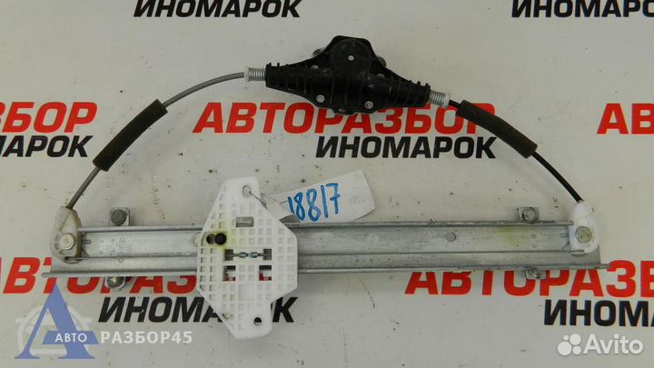 Стеклоподъемник механ. задний левый для Kia Rio 3