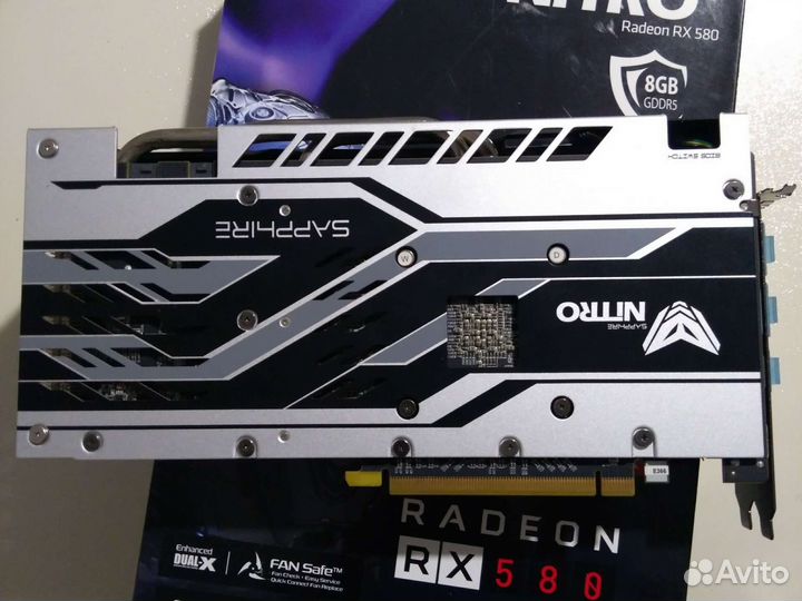 Sapphire rx 580 nitro + 8gb