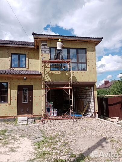 Бригада строителей,дома,бани,беседки,забор