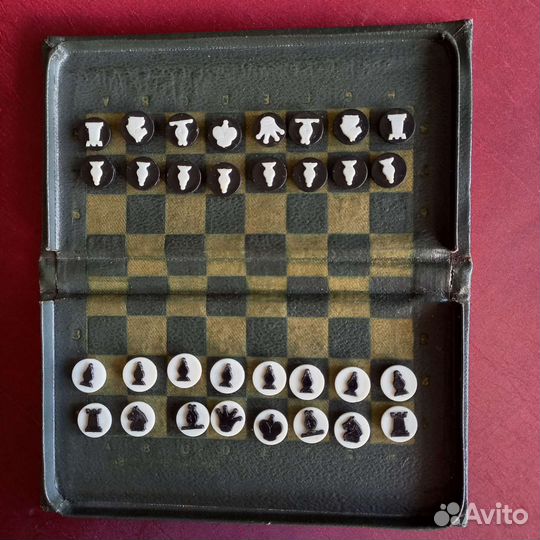 Шахматы магнитные СССР дорожные