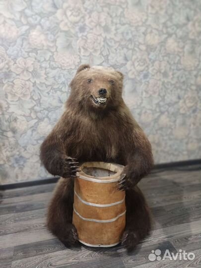 Чучело медведя имитация