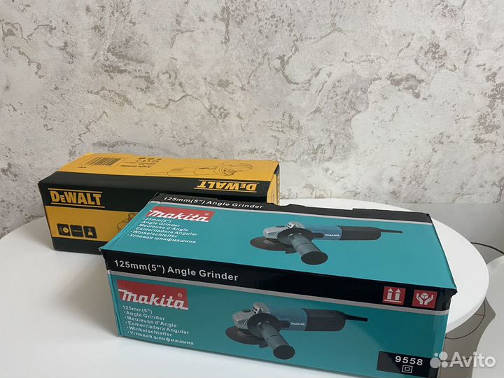 Ушм болгарка dewalt 125, makita