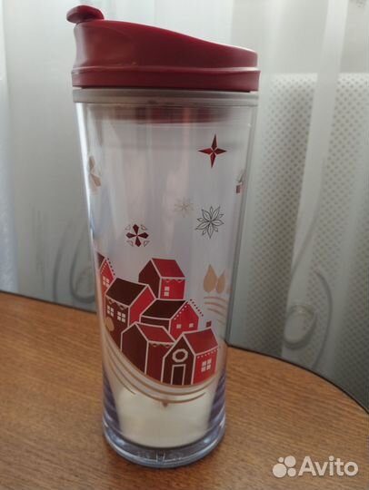 Тамблер Starbucks пластиковый новый